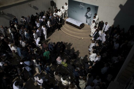 تشییع پیکر زنده یاد ناصر تقوایی