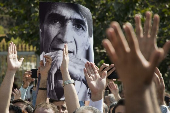 تشییع پیکر زنده یاد ناصر تقوایی