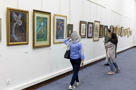 افتتاحیه نمایشگاه همای نگارگری ایران