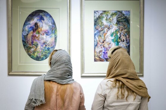 افتتاحیه نمایشگاه همای نگارگری ایران