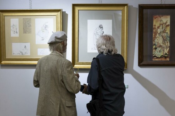 افتتاحیه نمایشگاه همای نگارگری ایران