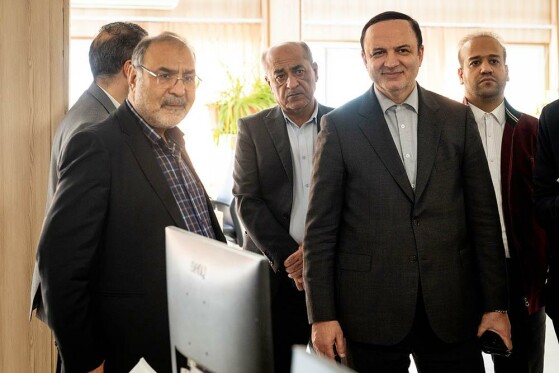 بازدید رضا مسرور از روزنامه ایران