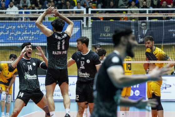 لیگ برتر والیبال : رازین پلیمر - شهداب یزد