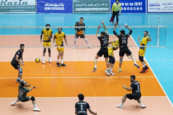 لیگ برتر والیبال : رازین پلیمر - شهداب یزد