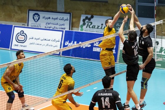 لیگ برتر والیبال : رازین پلیمر - شهداب یزد