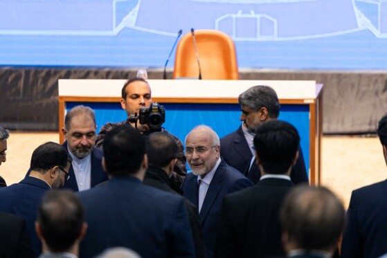 نشست خبری رییس مجلس شورای اسلامی