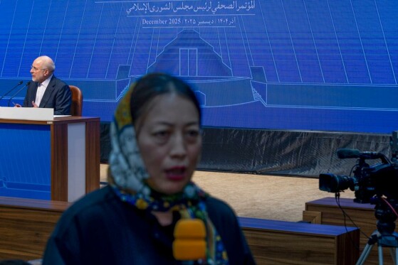 نشست خبری رییس مجلس شورای اسلامی