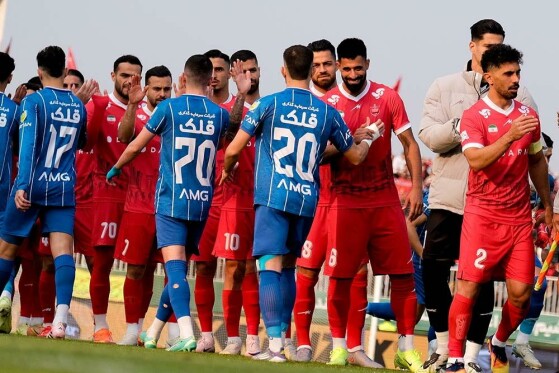 دیدار تیم های پرسپولیس و استقلال