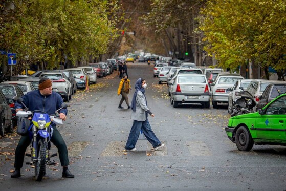 تهران بارانی شد