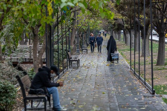 تهران بارانی شد