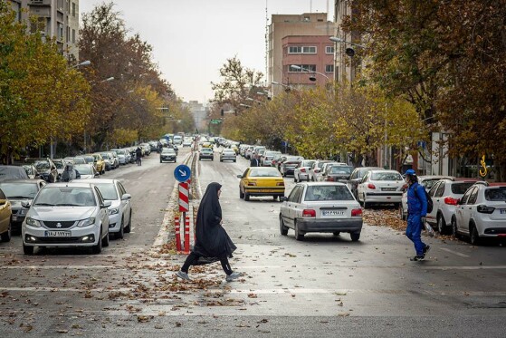 تهران بارانی شد