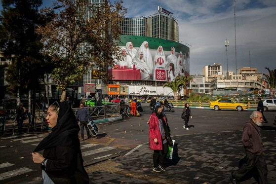 تهران بارانی شد