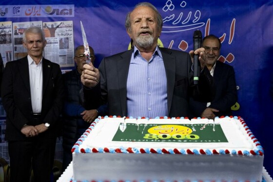 جشن انتشار هشت هزارمین شماره ایران ورزشی