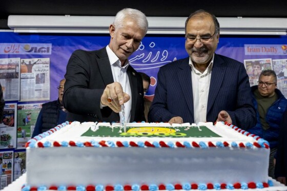 جشن انتشار هشت هزارمین شماره ایران ورزشی