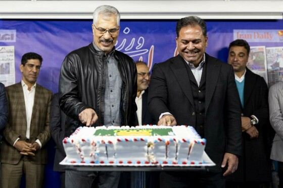 جشن انتشار هشت هزارمین شماره ایران ورزشی