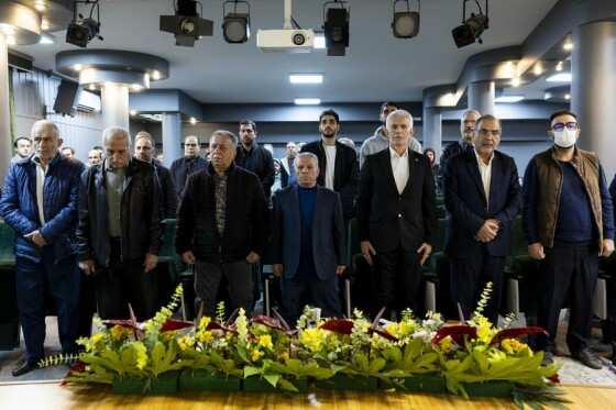 جشن انتشار هشت هزارمین شماره ایران ورزشی