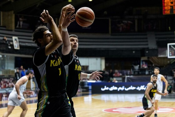 دیدار بسکتبال استقلال _ کاله