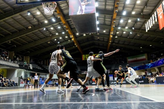 دیدار بسکتبال استقلال _ کاله