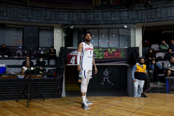 دیدار تیم‌های بسکتبال شهرداری گرگان - الریاضی بیروت