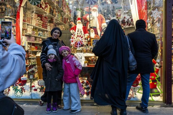 تهران در آستانه کریسمس