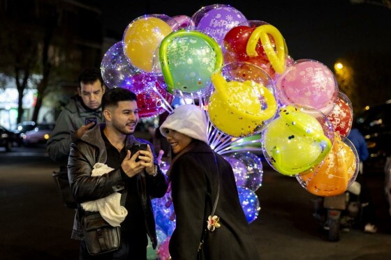 تهران در آستانه کریسمس