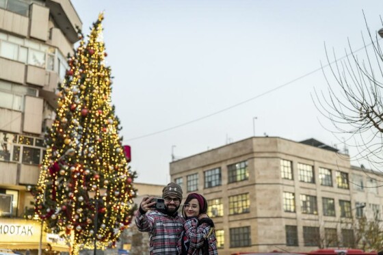 تهران در آستانه کریسمس