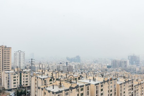 آلودگی هوای امروز تهران