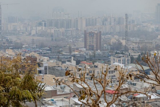 آلودگی هوای امروز تهران
