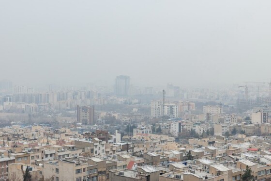 آلودگی هوای امروز تهران