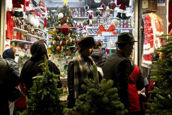 تهران در آستانه کریسمس