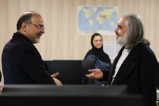 بازدید بابک رضایی مدیرکل دفتر موسیقی از روزنامه ایران