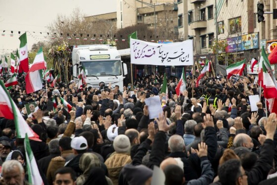 مراسم تشییع شهدای امنیت