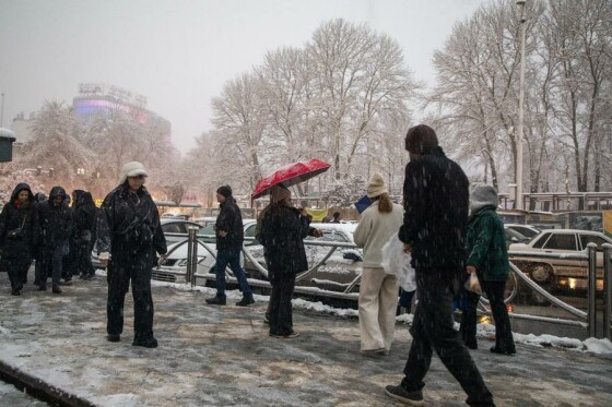بارش برف در تهران