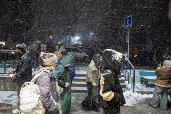 بارش برف در تهران