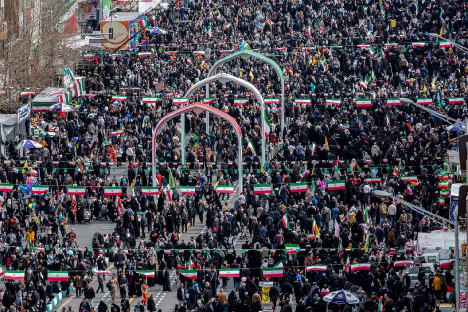 راهپیمایی ۲۲ بهمن در تهران