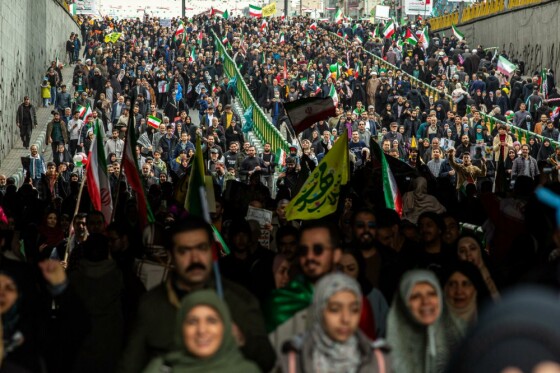 راهپیمایی ۲۲ بهمن در تهران