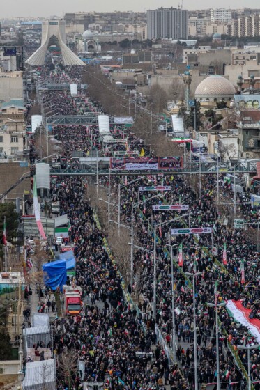 راهپیمایی ۲۲ بهمن در تهران