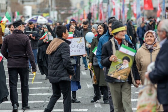 راهپیمایی ۲۲ بهمن در تهران