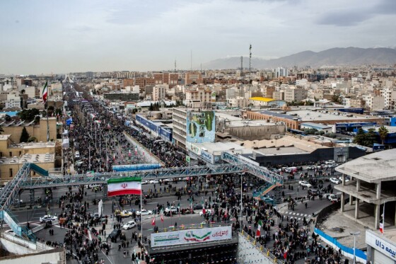 راهپیمایی ۲۲ بهمن در تهران