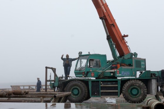 بازدید اصحاب رسانه از میدان گازی توس