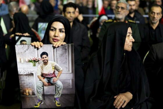 مراسم چهلم جان‌باختگان حوادث دی‌ماه