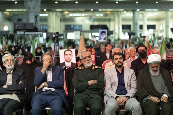 مراسم چهلم جان‌باختگان حوادث دی‌ماه