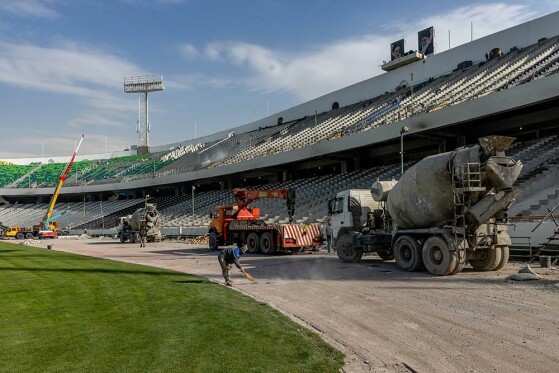 باز سازی ورزشگاه آزادی