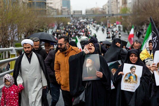 راهپیمایی روز قدس در تهران