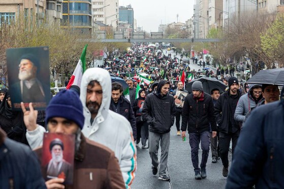 راهپیمایی روز قدس در تهران