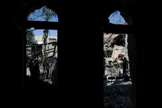 تخریب ساختمان فناوری اطلاعات دانشگاه شریف