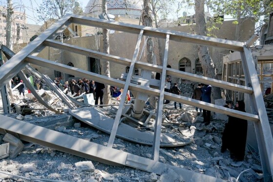 تخریب ساختمان فناوری اطلاعات دانشگاه شریف