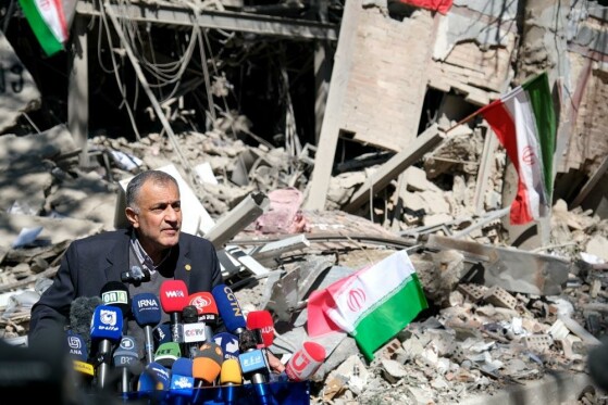 تخریب ساختمان فناوری اطلاعات دانشگاه شریف