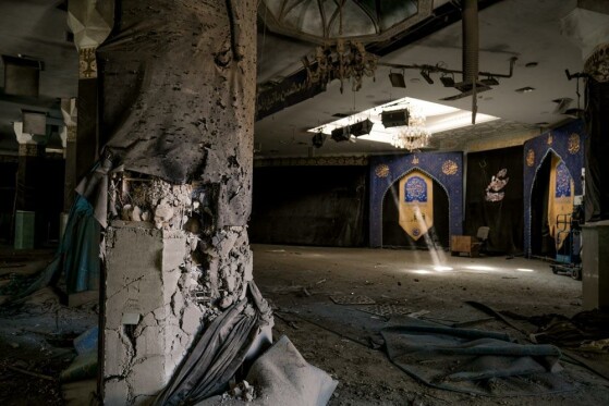 تخریب ساختمان فناوری اطلاعات دانشگاه شریف