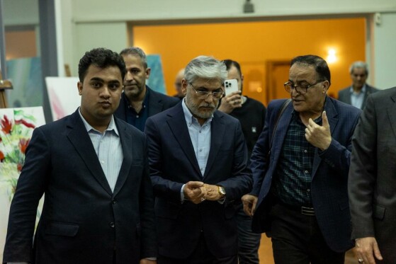 آئین سوگ اربعین رهبر شهید انقلاب با حضور اصحاب فرهنگ